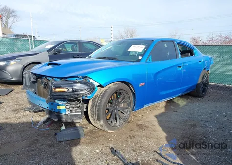 2018 Dodge Charger R/T Scat Pack Rwd from USA, damaged, VIN 2C3CDXGJ8JH329734